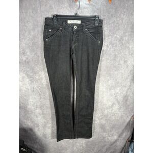 Hudson Jeans Womens 26 Black‎ Bootcut Made In Usa Denim